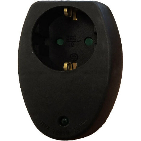 Lamtech Surge Protector 16A 250V 3680W Black - (LAM023800)