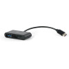 Lamtech TYPE-C Card Reader Black - (LAM112457)
