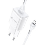 Lamtech Wall Charger QC3.0 18W With Lightning Cable 1M White - (LAM020182)