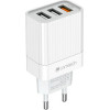 Lamtech Wall Quick Charger QC3.0 2x2.1A - (LAM021004)