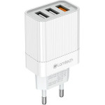 Lamtech Wall Quick Charger QC3.0 2x2.1A - (LAM021004)