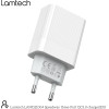 Lamtech Wall Quick Charger QC3.0 2x2.1A - (LAM021004)