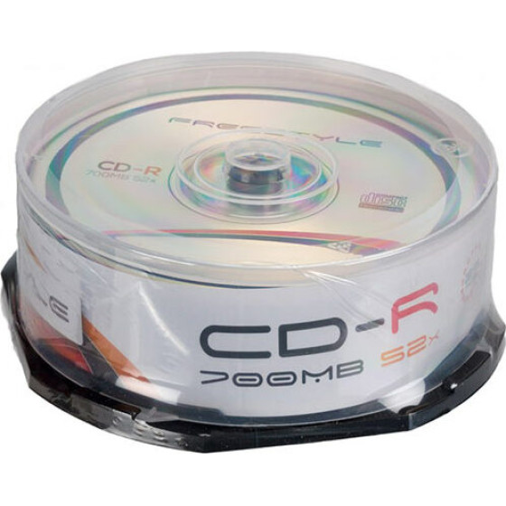 Omega Freestyle CD-R 700MB 52X CAKE(25PCS) - (56666)
