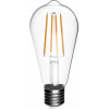 Avide Led Filament ST58 4.9W E27 ����� 2700K Super ������ ������������ - (ABLFST58WW-4.9W-SHL)