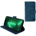 Lime ���� Iphone 13 Pro 6.1'' Essential Magnet Book Stand Clip Dark BLUE