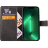 Lime ���� Iphone 13 Pro 6.1'' Essential Magnet Book Stand Clip GREY