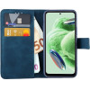 Lime ���� Xiaomi Redmi Note 12 5G 6.67'' Essential Magnet Book Stand Clip Dark BLUE