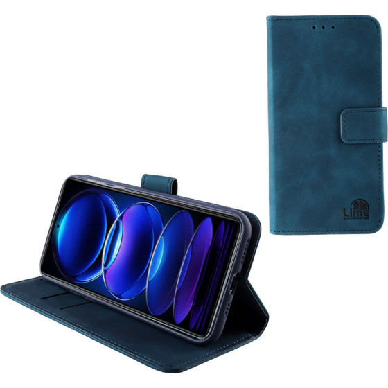 Lime ���� Xiaomi Redmi Note 12 Pro 5G 6.67'' Essential Magnet Book Stand Clip Dark BLUE
