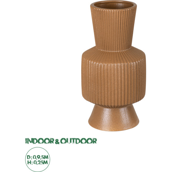 GloboStar Artificial Garden Amalfi ������ �������� ����� ������� - Flower Pot �������� �9.5cm x �25cm - (20471)