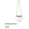 GloboStar Artificial Garden Heraklio �������� ������ �������� ����� ������� - Flower Pot ����� �13.5cm x �15.5 x �37cm - (20467)