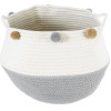 GloboStar Artificial Garden Kythnos ������������ ������ ������ - ����� ������� - Flower Pot ���� �� ����� �25cm x �24cm - (20313)