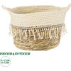 GloboStar Artificial Garden Mykonos ������������ ������ ������ - ����� ������� - Flower Pot ���� �� ������� �22cm x �15cm - (20279)