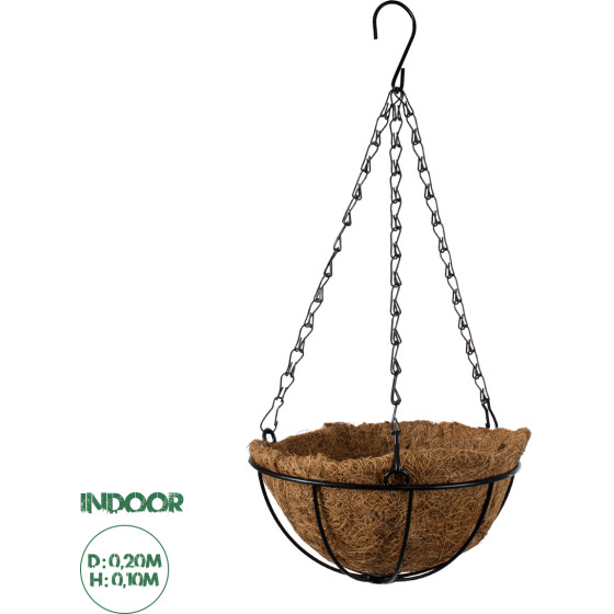 GloboStar Artificial Garden Salamina �������� ����� ������� - Flower Pot ��� ����� ������� ���� �20cm x �10cm - (20479)