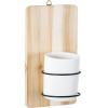 GloboStar Artificial Garden Spetses ��������� ������ �������� ����� ������� �� ������ ���� - Flower Pot ���� �� ����� & ����� �13cm x �23cm - (20473)