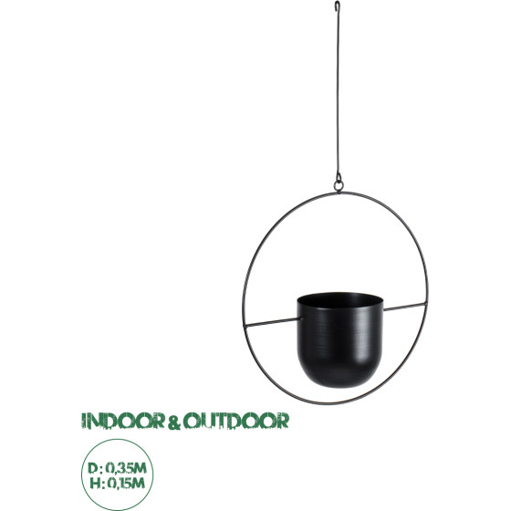 GloboStar Artificial Garden Tilos �������� ��������� ����� ������� - Flower Pot ����� �35cm x �15cm - (20485)