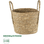 GloboStar Artificial Garden Tinos ������������ ������ ������ - ����� ������� - Flower Pot ���� �35cm x �30cm - (20292)
