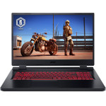 Acer Nitro 5 AN517-55-74FF, 17.3'' Tft Fhd IPS, 144Hz, Intel Cpu i7 12700H, 16GB RAM, 512GB M.2 Nvme SSD, Nvidia Vga RTX3050Ti 4GB GDDR6, WIN11HOME, BLACK, 2YW For Consumers/ 1YW For professionals. - (NH.QG2ET.00A)