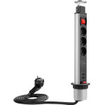 Deltaco Office ��������� �������� Pop-Up Power Strip �� Surge Protector - (DELO-0402)