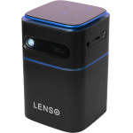 Lenso See Projector Mini ����������������� Led ������� 960x540p Type-C Hdmi 300lm BT,Wi-Fi 7000mAh 16GB ������ Seeuniv - (LENSOSEEUNIV)