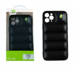Lime ���� Iphone 12 Pro 6.1'' Bumpy Puffer Tpu Full Camera Protection BLACK