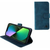 Lime ���� Iphone 13 6.1'' Essential Magnet Book Stand Clip Dark BLUE