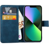 Lime ���� Iphone 13 6.1'' Essential Magnet Book Stand Clip Dark BLUE