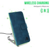 Lime ���� Iphone 13 6.1'' Essential Magnet Book Stand Clip Dark BLUE