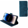 Lime ���� Iphone 14 Pro 6.1'' Essential Magnet Book Stand Clip Dark BLUE