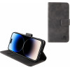 Lime ���� Iphone 14 Pro 6.1'' Essential Magnet Book Stand Clip GREY