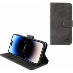 Lime ���� Iphone 14 Pro 6.1'' Essential Magnet Book Stand Clip GREY