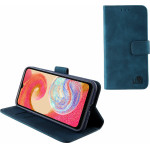 Lime ���� Samsung A04e A042 6.5'' Essential Magnet Book Stand Clip Dark BLUE