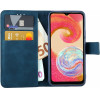 Lime ���� Samsung A04e A042 6.5'' Essential Magnet Book Stand Clip Dark BLUE