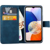 Lime ���� Samsung A14 4G A145/A14 5G A146 6.6'' Essential Magnet Book Stand Clip Dark BLUE
