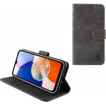 Lime ���� Samsung A14 4G A145/A14 5G A146 6.6'' Essential Magnet Book Stand Clip GREY