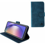 Lime ���� Samsung A54 5G A546 6.4'' Essential Magnet Book Stand Clip Dark BLUE