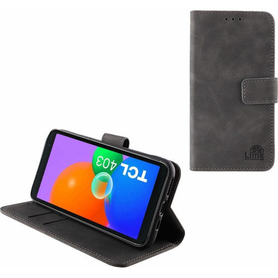 Lime ���� Tcl 403 T431 6.0'' Essential Magnet Book Stand Clip GREY