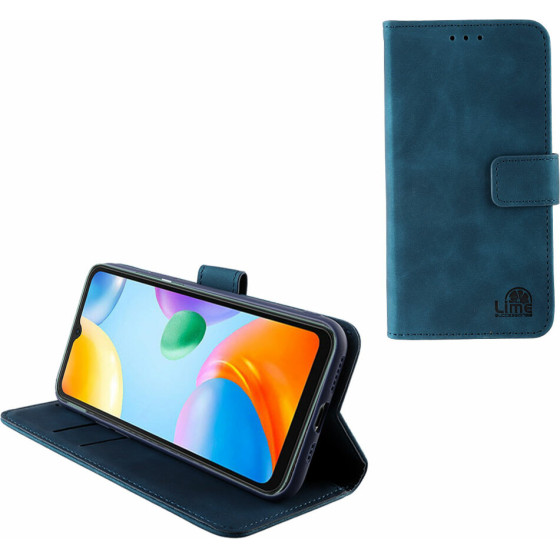 Lime ���� Xiaomi Redmi 10C/Redmi 10 Power 6.71'' Essential Magnet Book Stand Clip Dark BLUE