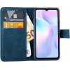 Lime ���� Xiaomi Redmi 9A/Redmi 9AT 6.53'' Essential Magnet Book Stand Clip Dark BLUE