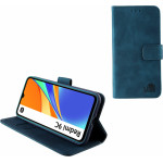 Lime ���� Xiaomi Redmi 9C 6.53'' Essential Magnet Book Stand Clip Dark BLUE