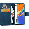 Lime ���� Xiaomi Redmi 9C 6.53'' Essential Magnet Book Stand Clip Dark BLUE