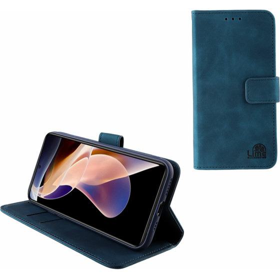 Lime ���� Xiaomi Redmi Note 11 Pro Plus 5G 6.67'' Essential Magnet Book Stand Clip Dark BLUE