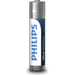 Philips Ultra ��������� ��������� LR03E1BK/00, Aaa LR03 1.5V, 500��� - (LR03E1BK-00)