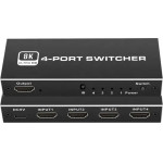 Hdmi Switch 4-In �� 1-out, 4K/120Hz, 8K/60Hz, ����� - (CAB-H149)