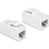 DeLock Keystone Module RJ45 ������ �� ������, Cat 6 UTP, ����� - (86379)