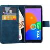 Lime ���� Tcl 403 T431 6.0'' Essential Magnet Book Stand Clip Dark BLUE