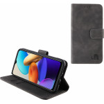 Lime ���� Vivo Y35 6.58'' Essential Magnet Book Stand Clip GREY