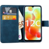 Lime ���� Xiaomi Redmi 12C 6.71'' Essential Magnet Book Stand Clip Dark BLUE