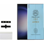 Idol 1991 Apex Polymer Nanotech Film Samsung S23 Ultra 5G S918 6.8'' Finger Unlock Full Cover With Installation KIT - (5205308335617)