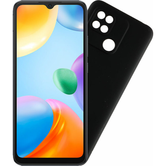 Volte-Tel ���� Xiaomi Redmi 10C/Redmi 10 Power 6.71'' Silicon Tpu Full Camera Protection BLACK - (5205308336843)