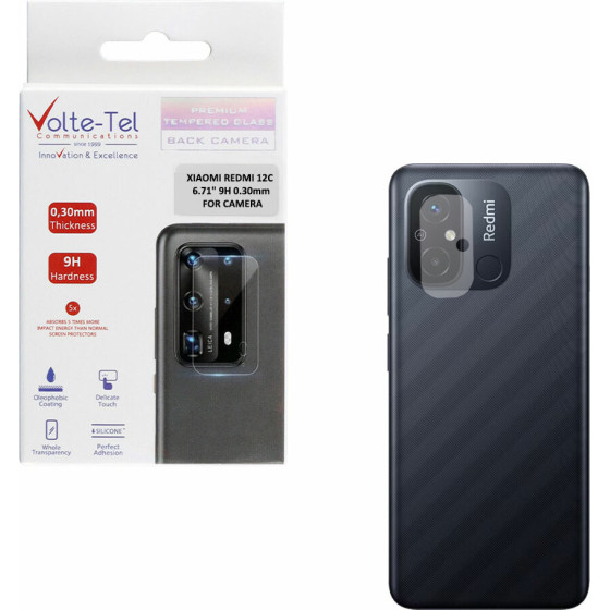 Volte-Tel Tempered Glass Xiaomi Redmi 12C 6.71'' 9H 0.30mm For CAMERA - (5205308335969)